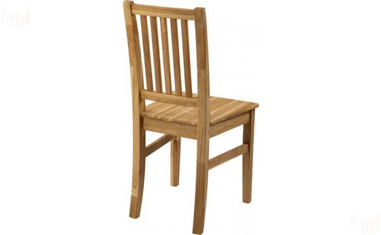 Стул деревянный из массива дуба Норланд Дуб светлый