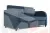 Диван Алекс-2 синий