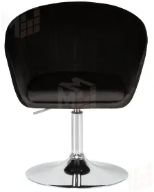 Кресло дизайнерское DOBRIN EDISON (черный велюр (1922-21))