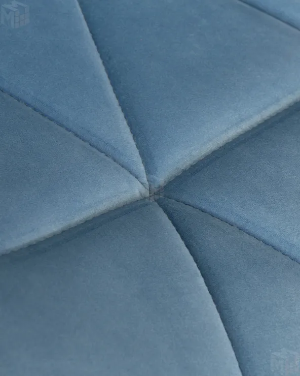 Стул барный DOBRIN BARNY (пудрово-голубой велюр (MJ9-74))