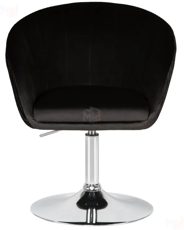 Кресло дизайнерское DOBRIN EDISON (черный велюр (1922-21))