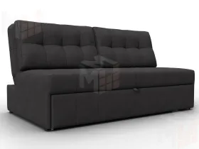 Диван прямой Лига-107 (160) ( JOLY 08 коричневый )