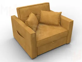 Кресло-кровать Лига-104 (80) ( BRUT 10 желтый )
