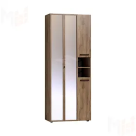 Шкаф для одежды и белья Nature 87 с зеркалом