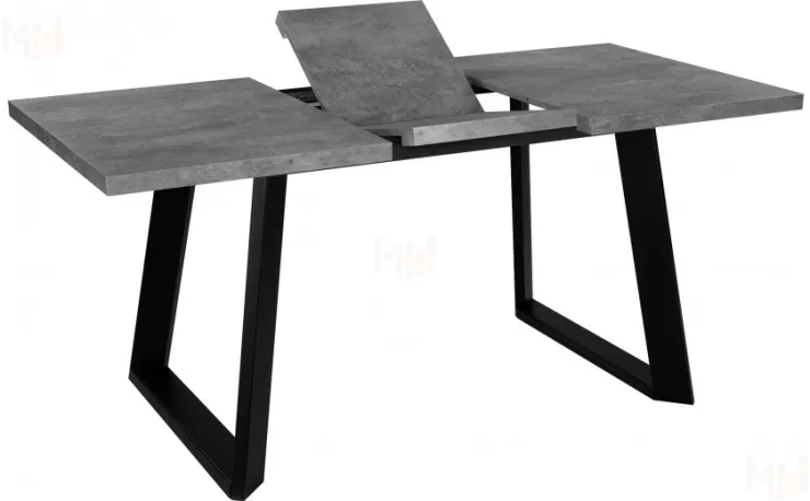 Стол раскладной Райт Лофт 120 Рускеала/Черный