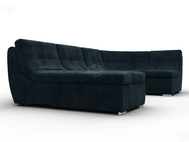 Диван П-образный модульный Холидей ( LAIM 21 графит )