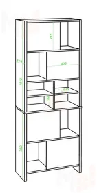 Стеллаж СТЛ-ЗВХ