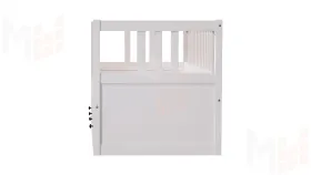 Кровать-кушетка из массива КЫМОР 80*200 белый