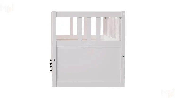 Кровать-кушетка из массива КЫМОР 80*200 белый