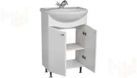 Тумба с раковиной Волна 55 см