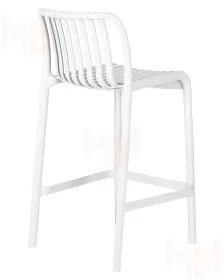Стул полубарный DOBRIN CHLOE (белый)