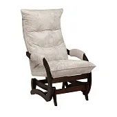 Кресло-маятник Leset Луно (Мокко/Crash LUX 3 (бежевый))