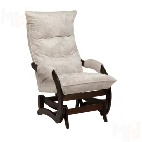 Кресло-маятник Leset Луно (Мокко/Crash LUX 3 (бежевый))