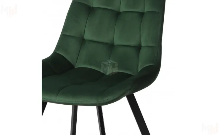 Стул поворотный Эйден М Confetti deep forest/черный