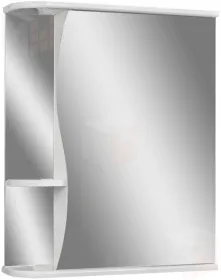 Шкаф-зеркало Волна 1-55 левый/правый Айсберг