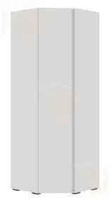Шкаф угловой Хелен ШК 04 белый