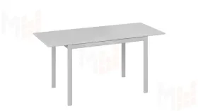 Стол раздвижной Слайд Тип 2 Белый матовый, Белый