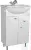Тумба под умывальник Домино "Уют 55 Классик" с верхним ящиком В1 Айсберг