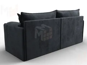 Диван прямой модульный Лига-106 ( TOWER 11 темно-серый )