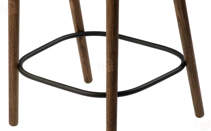 Стул полубарный деревянный из массива дуба Соул  Дуб темный