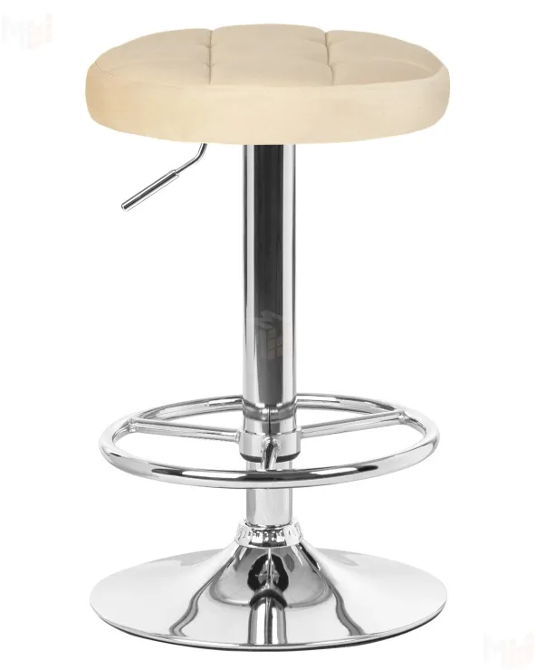 Табурет барный DOBRIN BRUNO (бежевый велюр (MJ9-10))