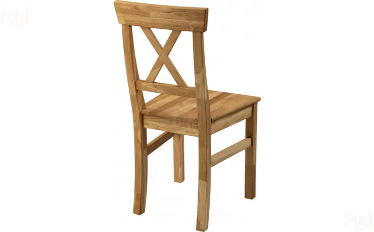 Стул деревянный из массива дуба Порту Дуб светлый