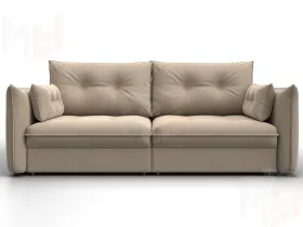 Диван прямой Лига-100 НПБ ( SEVEN 729 бежевый )