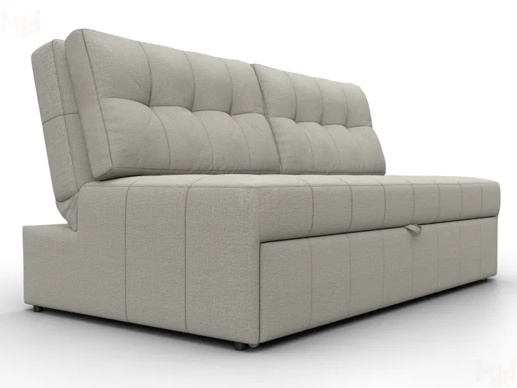 Диван прямой Лига-107 (160) ( Амур 02 бежевый )