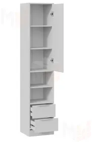 Шкаф для белья Марли - 403.006.000 Белый