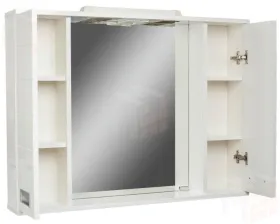 Шкаф-зеркало Cube 100 Эл. Домино