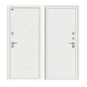 Входная металлическая дверь Аура Kale Шагрень белая/Off-white