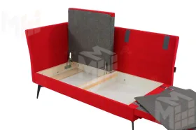 Кушетка Шарли Красный