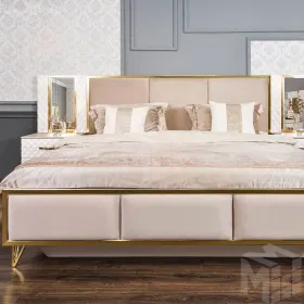 Кровать Lara 180x200 см белый глянец