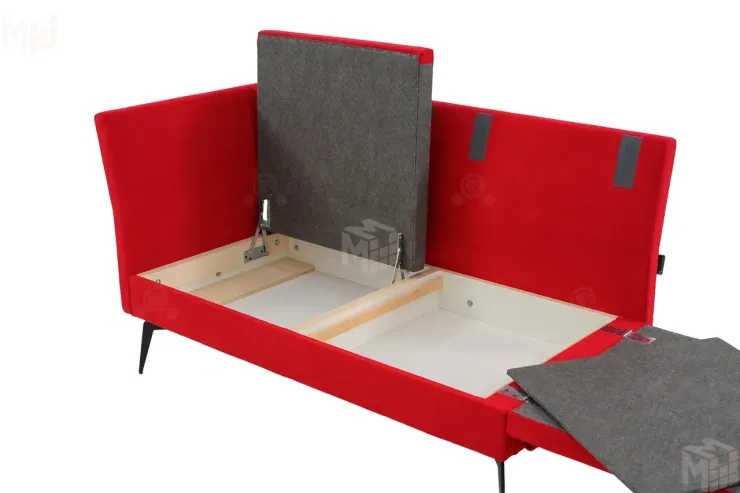 Кушетка Шарли Красный