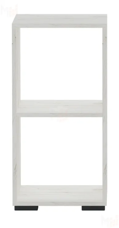 Стеллаж  ГРЕТТА Куб 2 Дуб Крафт белый