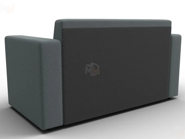 Диван прямой Лига-093 ( Амур 07 серый )