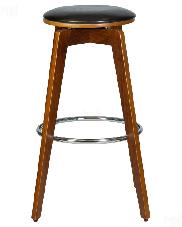 Табурет барный TOM'77 (цвет черный глянец PU ABD 002)