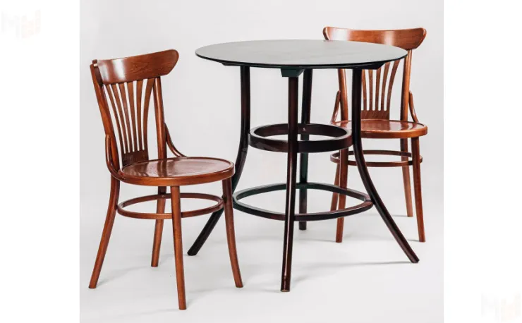 Стул деревянный венский Ослав светлый орех