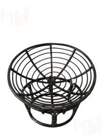 Кресло Папасан 23/01 с коричневой подушкой