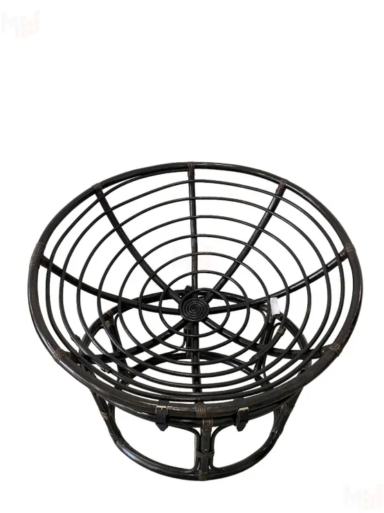 Кресло Папасан 23/01 с коричневой подушкой