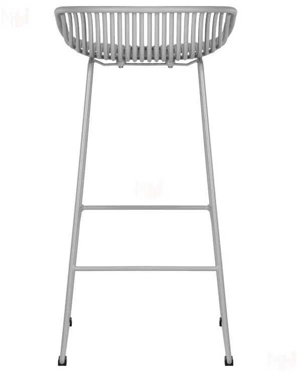 Стул барный DOBRIN FRANK (светло-серый)