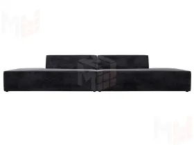 Диван прямой модульный Монс лофт ( TOWER 11 темно-серый )