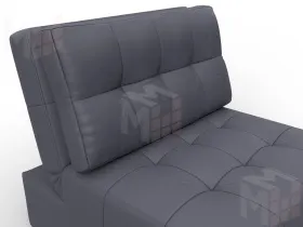 Кресло-кровать Лига-107 (80) ( GRIFON 15 серый )