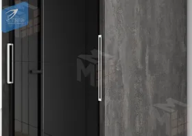 Шкаф-купе Комфорт-12 Прайм 1,5 Black Edition