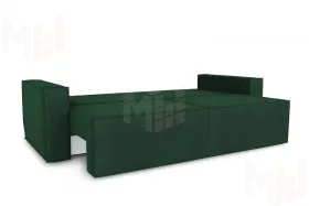 Диван-кровать Лофт зеленый