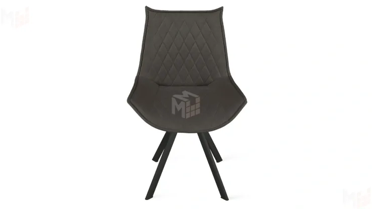 Стул Фэнди К2 Черный муар, Велюр Confetti Stone