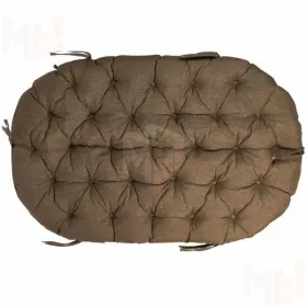 Подушка на диван Мамасан коричневая