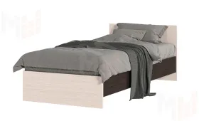 Кровать Басса КР-555 900 венге - дуб белфорт