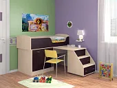 Кровать-чердак Дюймовочка-2