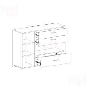 Комод Рэми с 3 ящиками